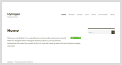 Desktop Screenshot of myhogan.com
