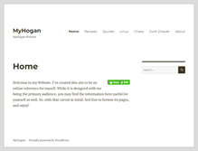 Tablet Screenshot of myhogan.com
